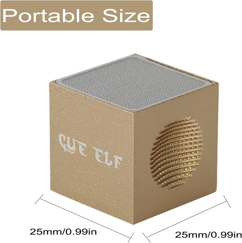CUEELF Cube Billiard Pool Cue Tip Repair Tool 5-in-1 Pool Stick Shaper/Scuffer/Aerator/Burnisher/Pool Cue Stick Accessories - Image 2